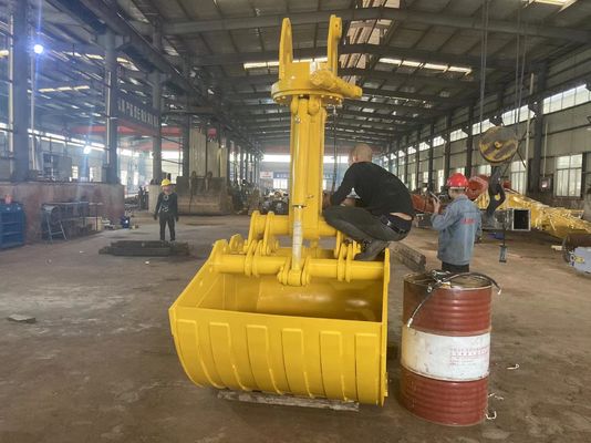 Customizable Loading Excavator Clamshell Bucket Large Capacity Materials According To Model