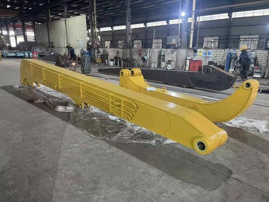 CAT349 22m Q355B Excavator Pile Driving Arm  Size Arm Opening Angle About 160 °