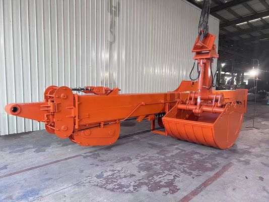 Excavator Telescopic Boom and arm for ZX330 25m is made of BS900 material, which is lightweight