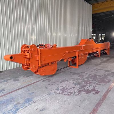 Excavator Telescopic Boom and arm for ZX330 25m is made of BS900 material, which is lightweight