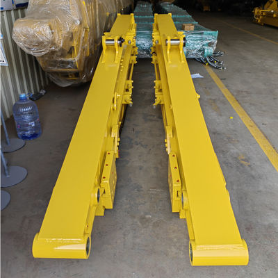 Excavator sliding arm for SH125、SH135 8m are sturdy and durable with greater digging power