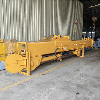Excavator three-section telescopic arm with clamshell bucket for Liugong939 20m big digging power