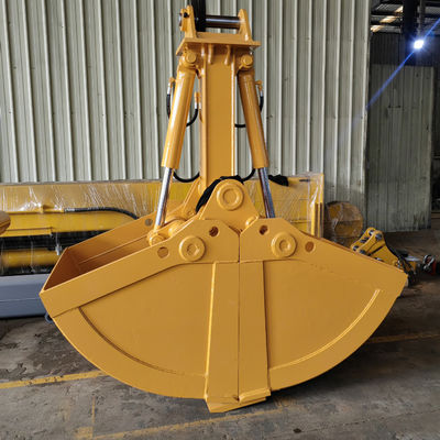 Excavator three-section telescopic arm with clamshell bucket for Liugong939 20m big digging power