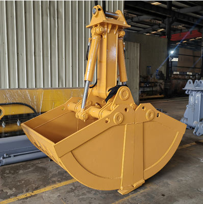 Excavator three-section telescopic arm with clamshell bucket for Liugong939 20m big digging power