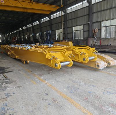 Excavator Pile Driving Arm And Boom