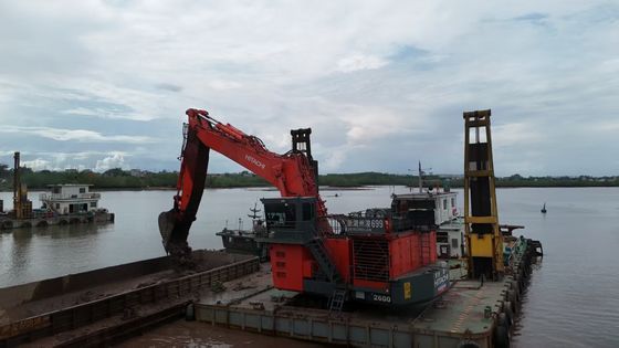 Long Arm Excavator Arm with Bucket and cylinder for  KOBELCO Hitachi