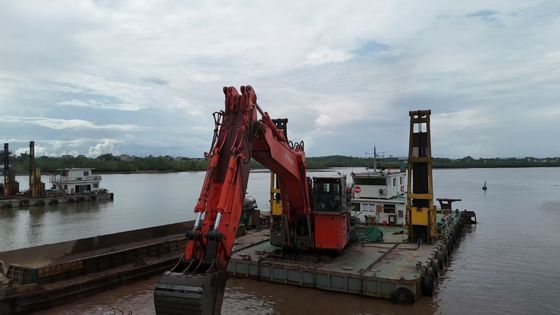 Long Arm Excavator Arm with Bucket and cylinder for  KOBELCO Hitachi