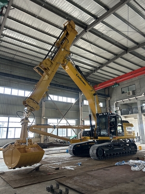 High  Quality 20-Meter Three -Section  Telescopic Arm  with Clamshell  Bucket for Sale