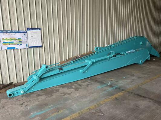 Excavator Long Reach Boom and Arm Extended Boom Arm in 15m 16m 17m 18m Sizes for Construction Machinery Parts