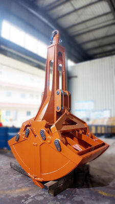 Heavy Duty  Single Cylinder Clamshell Bucket, Excavator Shell Grab Bucket for Construction, Mining & Bulk Material Handling