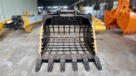 Heavy Duty Excavator Sieve Bucket Skeleton Grid Bucket for Sale