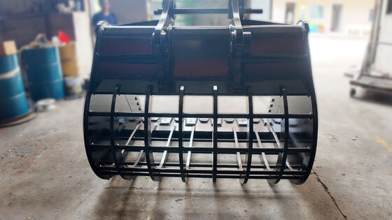 Heavy Duty Excavator Sieve Bucket Skeleton Grid Bucket for Sale