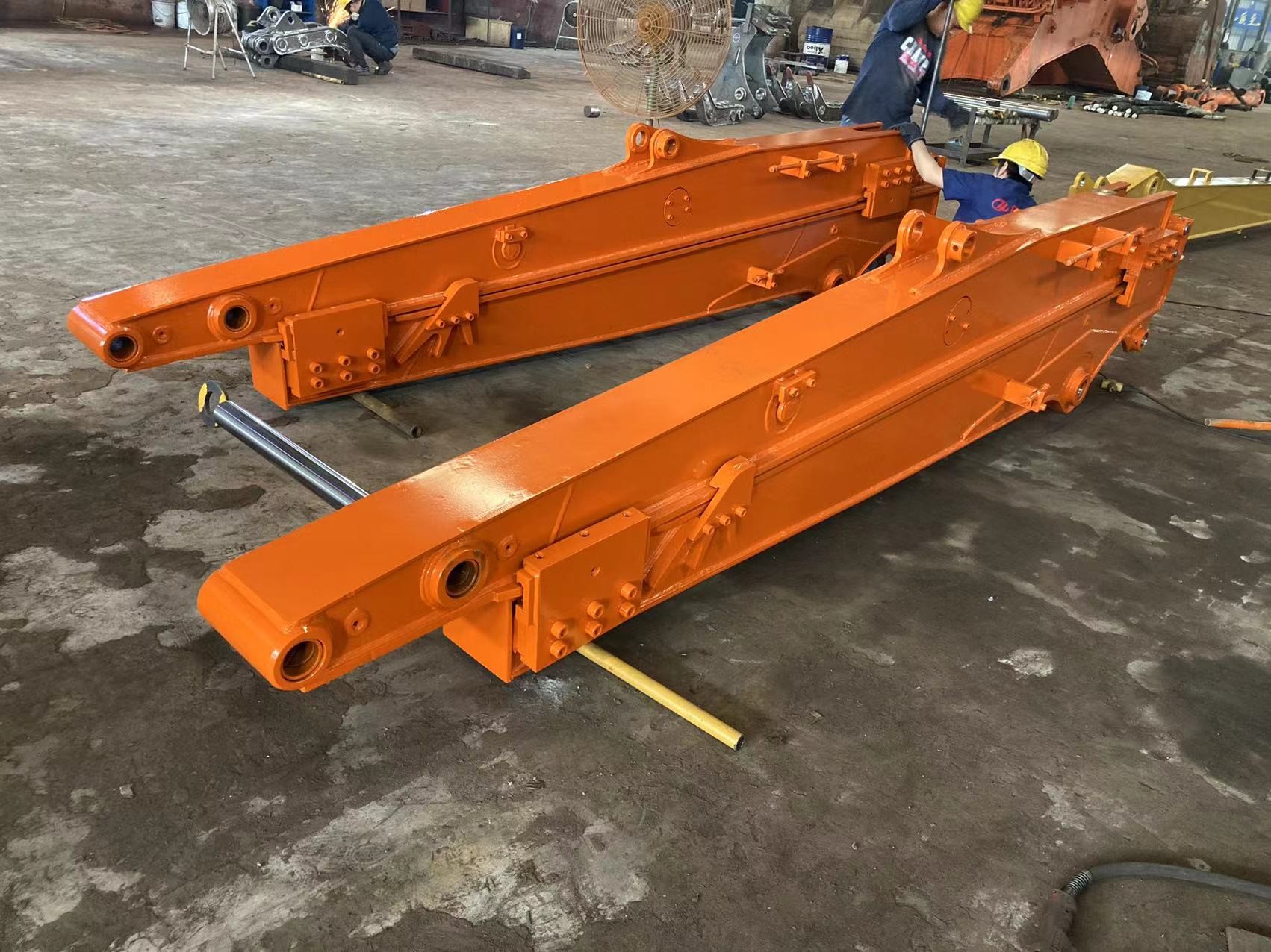 ISO Depth 10m Excavator Sliding Boom , Practical Sliding Arm Of Excavator