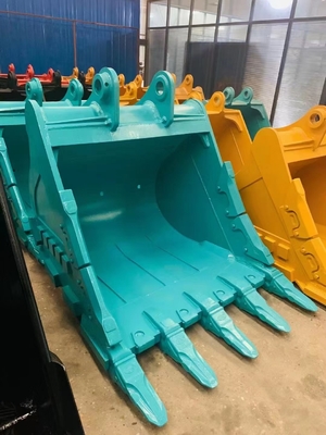 ZHONGHE Spade Nose Excavator Rock Bucket Heavy Duty Q355B Material