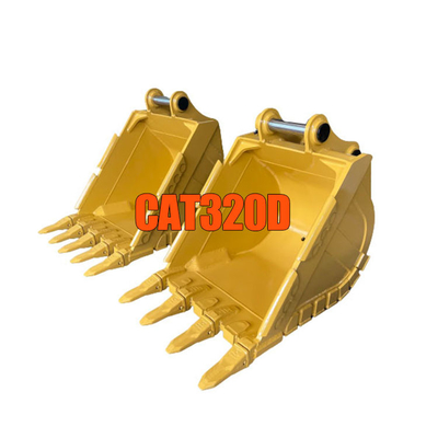 0.8 / 1Cbm Excavator Rock Bucket Cat320d For CAT320 ZX200 DX200 SY205C