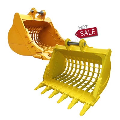 SY500 Factory Excavator Skeleton Bucket , Heavy Duty Excavator Screening Bucket