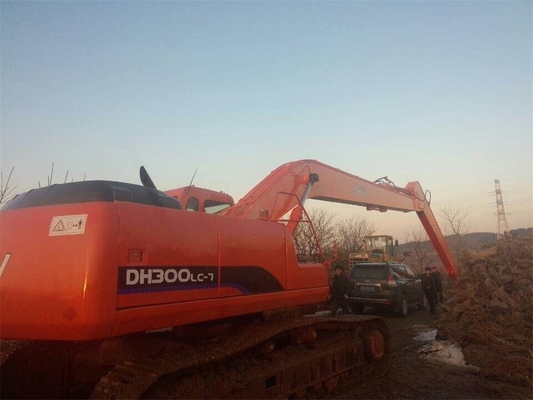 Extension Long Reach Doosan Excavator Attachments Two Section Long Arm