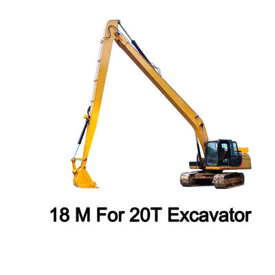 Far Ahead 18m Excavator Long Boom For 20T Sanny Hitachi Komatsu 