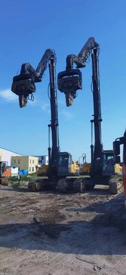 Steel Excavator Pile Driving Machine 7.5 Tons Weight 3 Tons Load Capacity_IDLE