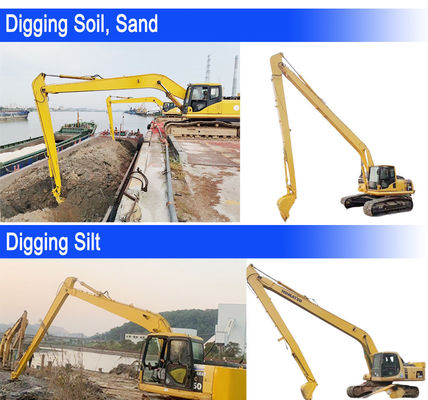 Hot Sale Long Reach Excavator Booms With Bucket Cylinder For  Komatsu
