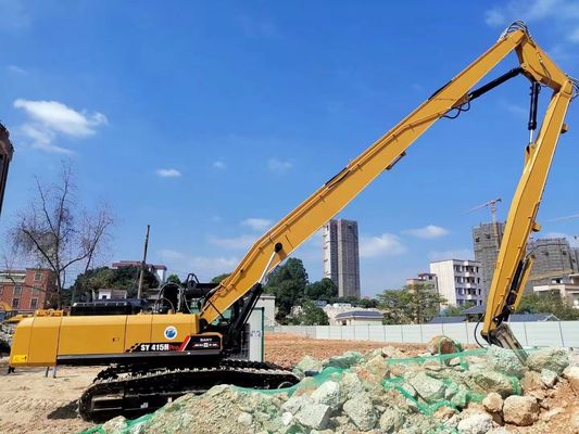 Excavator Three Section Demolition Arm Hyundai R225 Customized 25T-45T Q355B