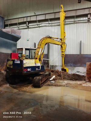 Excavator Three Section Demolition Arm Hyundai R225 Customized 25T-45T High Rise Building Demolition Project Q355B