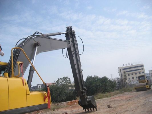 Excavator Sliding Arm SK350 Green / Yellow 35T For Tunnel Sewage Pipeline Municipal Engineering Double Limit Design