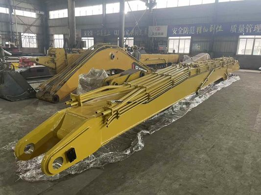 CAT349 22m Q355B Excavator Pile Driving Arm  Size Arm Opening Angle About 160 °