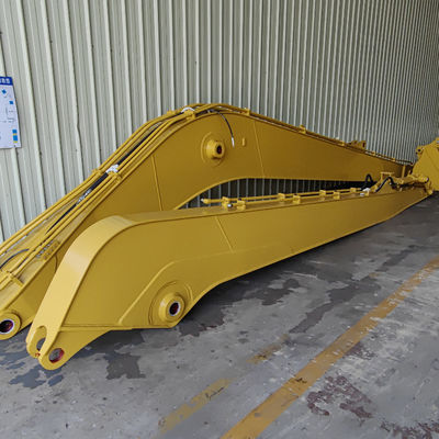 Excavator long reach Boom and  arm for CAT323D2L 16m good toughness welding performance