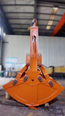 Heavy Duty  Single Cylinder Clamshell Bucket, Excavator Shell Grab Bucket for Construction, Mining & Bulk Material Handling